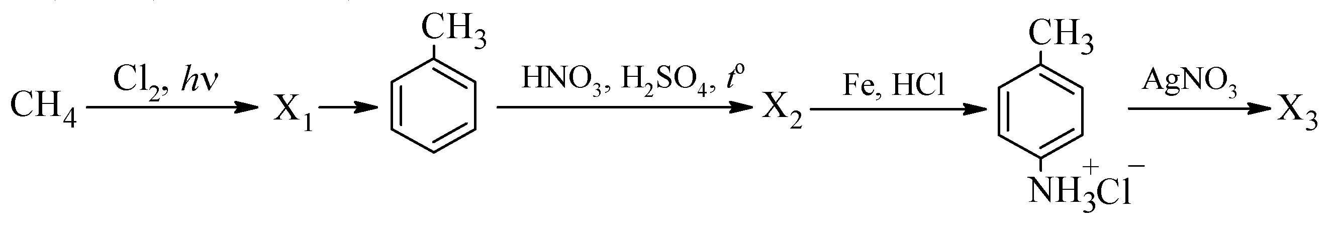 Fe 3 hcl уравнение реакции. Тротил Fe HCL. Нитротолуол Fe HCL. Толуол nh4cl. Бензол ch3 nh3cl agno3.