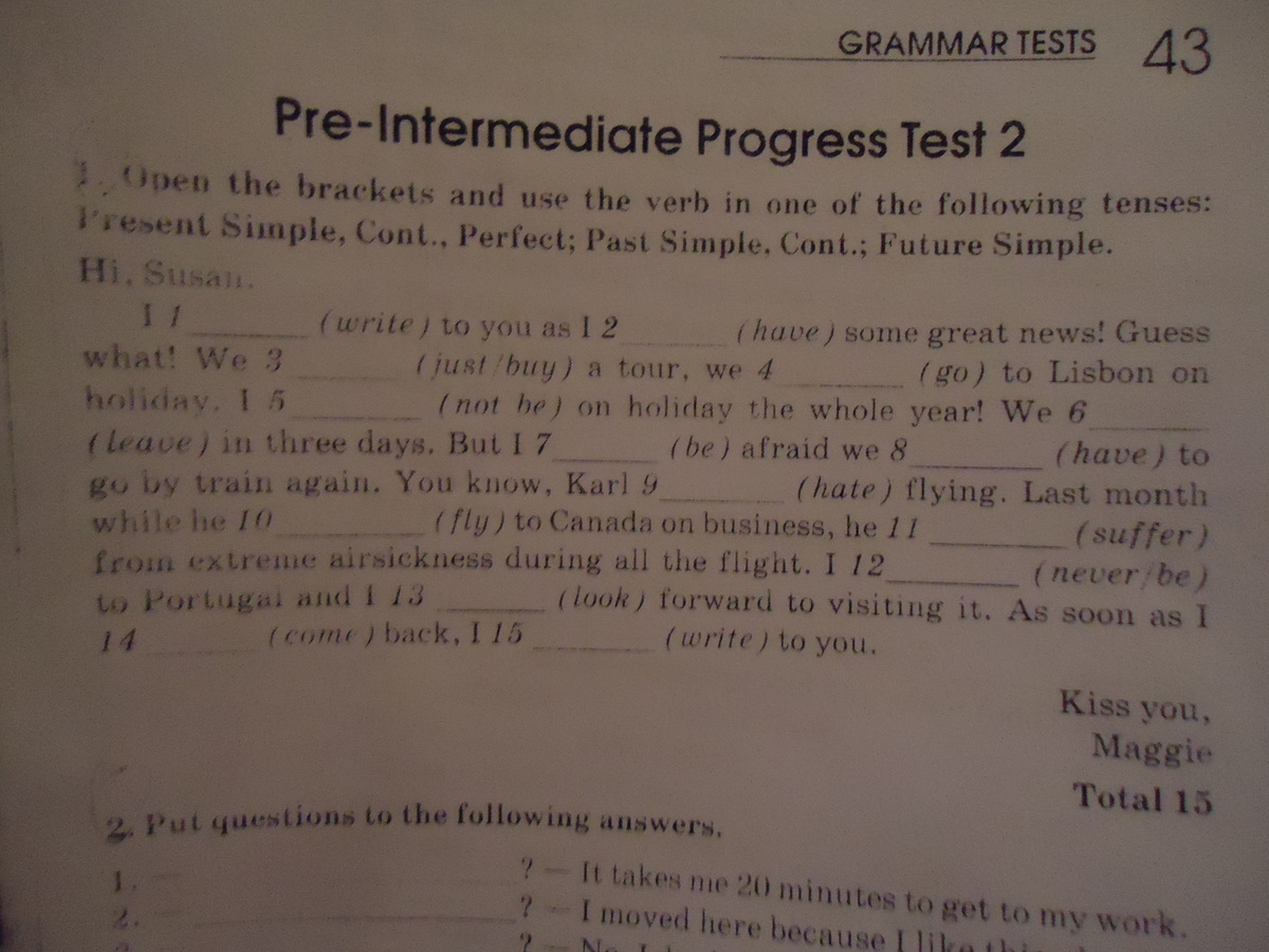 Grammar Test Intermediate. Business Result pre-Intermediate Unit 3 тест. Solutions intermediate progress test